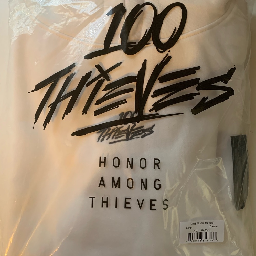 100 Thieves Cream Hoodie FW2019 #DEADSTOCK #GAMER
